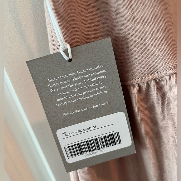 Everlane The Weekend Tiered Dress NWT - Picture 11 of 15